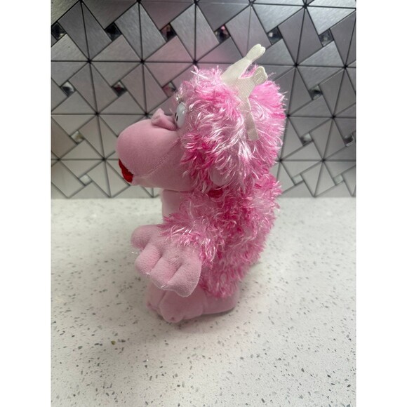 Gemmy PINK Funky Munky Animated Plush Raining Men Singing Dancing 10” RARE - Picture 5 of 11